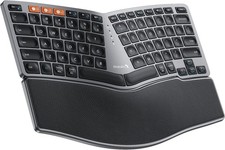 ProtoArc Bluetooth Ergonomic Keyboard, Compact Wireless Ergonomic Keyboard, Hard