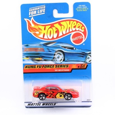 Hot Wheels 2000 - BLUE CARD COLLECTOR  - '99 MUSTANG - KUNG FU FORCE