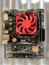 ASUS A68HM-K Micro ATX Motherboard /IO Shield/AMD Althon X4 860K + 8GB Ram