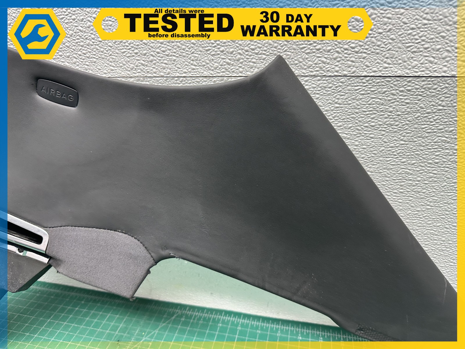 06-12 BENTLEY Flying Spur REAR RIGHT SIDE C-PILLAR TRIM COVER PANEL OEM