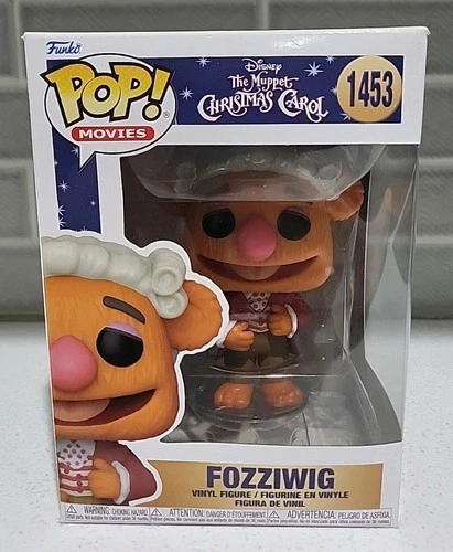 The Muppet Christmas Carol Fozziwig POP Vinyl Figure #1453 Funko Fozzie Bear New