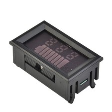 1* 12V Digital LED Display Motorbike Voltage Meter Acid Electromobile Volt Gauge