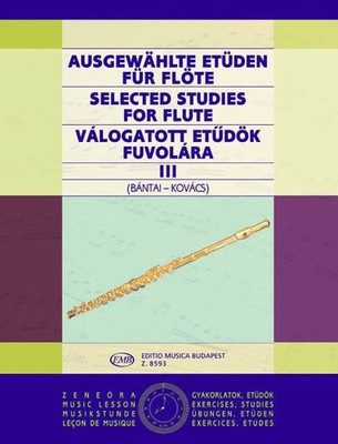 Selected Studies for Flute 3 | Score and Parts - Study