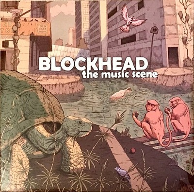 Blockhead - The Music Scene (OPAQUE TEAL VINYL) - DOWNTEMPO *SEALED/COLOR*