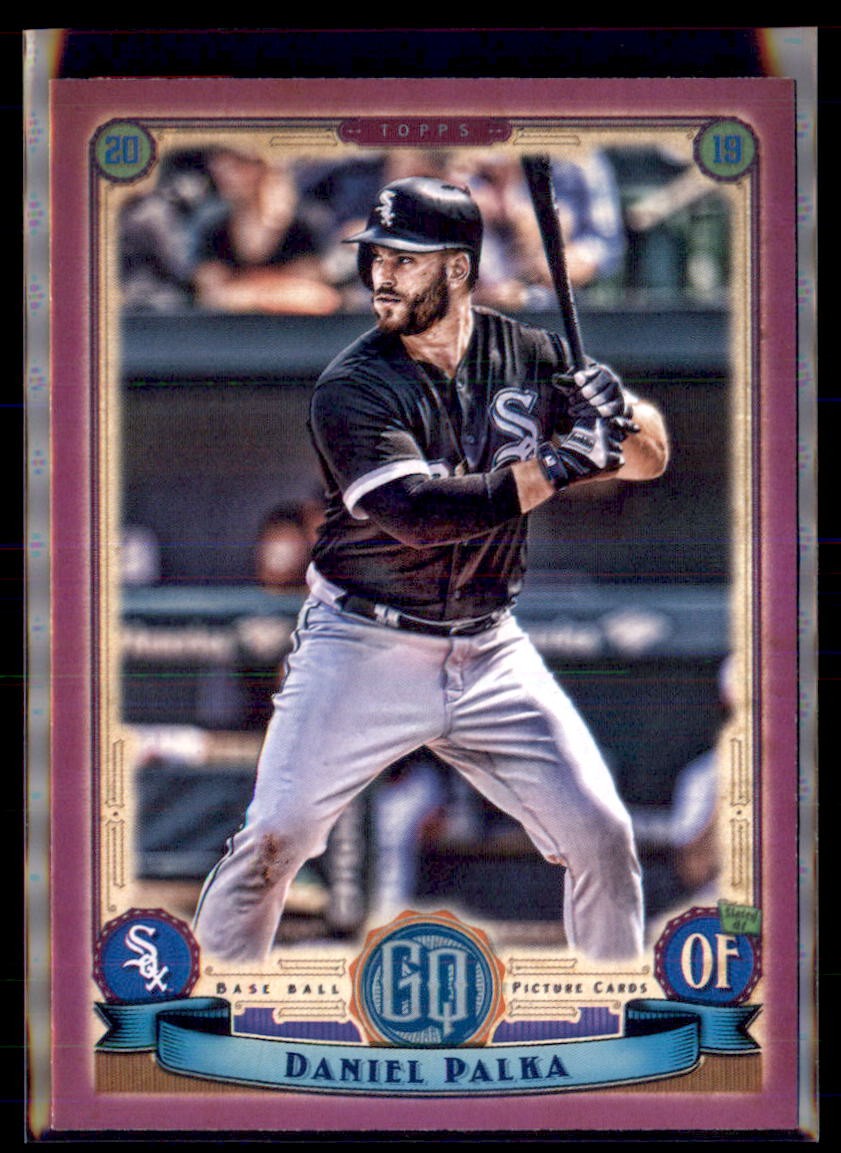 2019 Topps Gypsy Queen Purple Daniel Palka Chicago White Sox 123