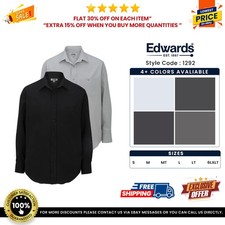 Edwards Garments 1292 Men's Tall Batiste Dress Shirt