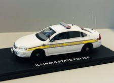 Illinois State Police Chevrolet Impala 143 Scale With Display Case Illinois State Police Chevrolet Impala 143 Scale With Display Case