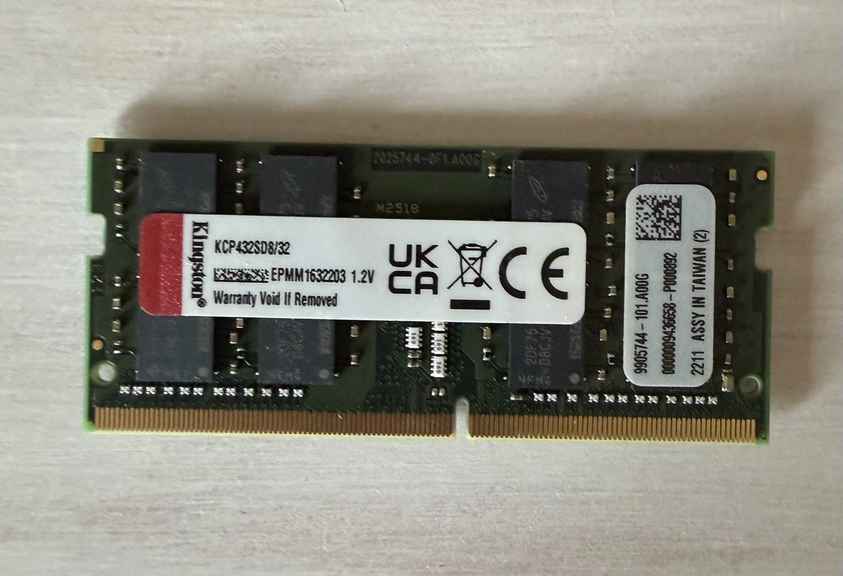 Kingston DDR4 SDRAM 32 GB Total Capacity Memory (RAM) for sale | eBay
