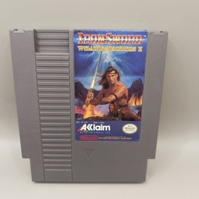 Iron Sword Wizards & Warriors 2 NES Nintendo Entertainment System Game *Boxed*