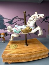 Limited Edition Carousel Collection Musical Horse Figurine, PLAYS/ Moves 