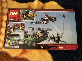 LEGO Marvel Super Heroes Spider-Man Spider-Cycle Chase (76004) Not Complete