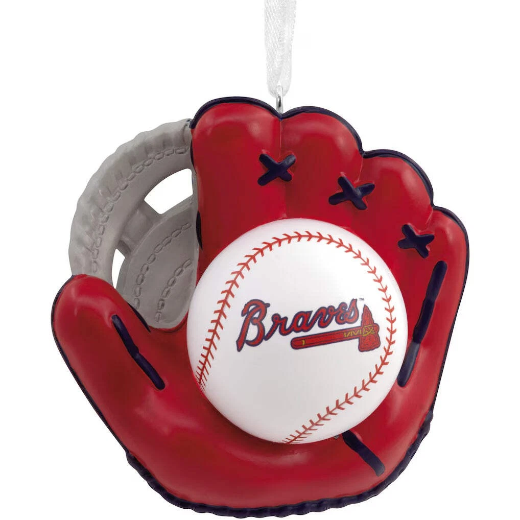 Hallmark Atlanta Braves Baseball & Glove Ornament