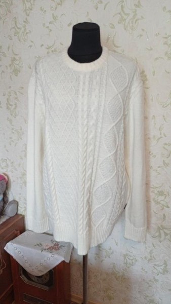 Men Ben Sherman Sweater White 42 / XL / 50