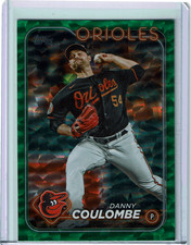 2024 Topps Update - Danny Coulombe #US158 Green Crackle Foil Orioles /499