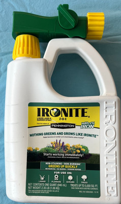 Pennington Ironite 7-0-1 Liquid Lawn & Garden Spray Bottle - 1 Quart
