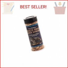 Fluker's Freeze Dried River Shrimp, Nutrient-Packed, Ideal for Lizards, Reptiles