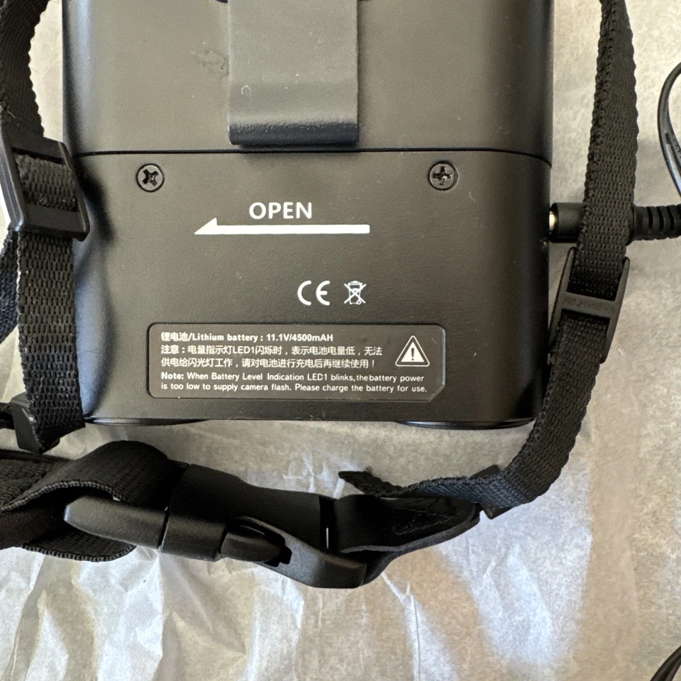 Godox PB960 PROPAC Dual Power Kit for Canon, Nikon, Sony Flashes (w/ CX Cable) - Image 4 of 4