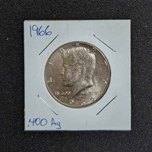 1966 P Kennedy 40% Silver Half Dollar BU/Uncirculated Lot #26K16 FREE SHIPPING!