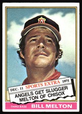 1976 Topps Bill Melton #309T California Angels