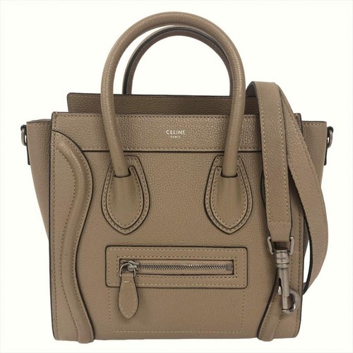 CELINE  Luggage Nano Shopper 2WAY Bag from Japan