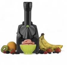 Yonanas Classic Original Healthy Dessert Fruit Soft Serve Maker, BLACK NWBOX