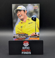 Hideki Matsuyama 2026 Upper Deck Golf RC Young Guns Canvas  #C46
