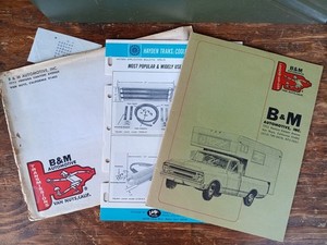 1968 B&M Hydro-Stick & Hayden Transmission Camper Cooler Sales Brochure Booklets