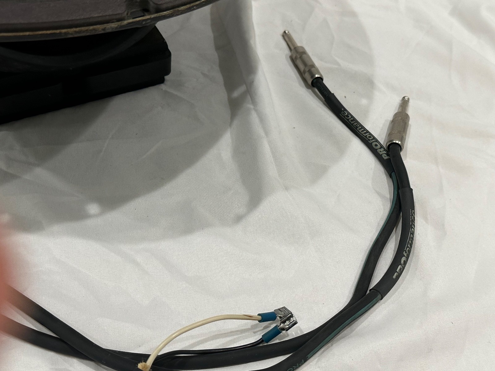 Vintage Leslie Hammond Organ Speaker with Cables Jensen?? 052308 328322