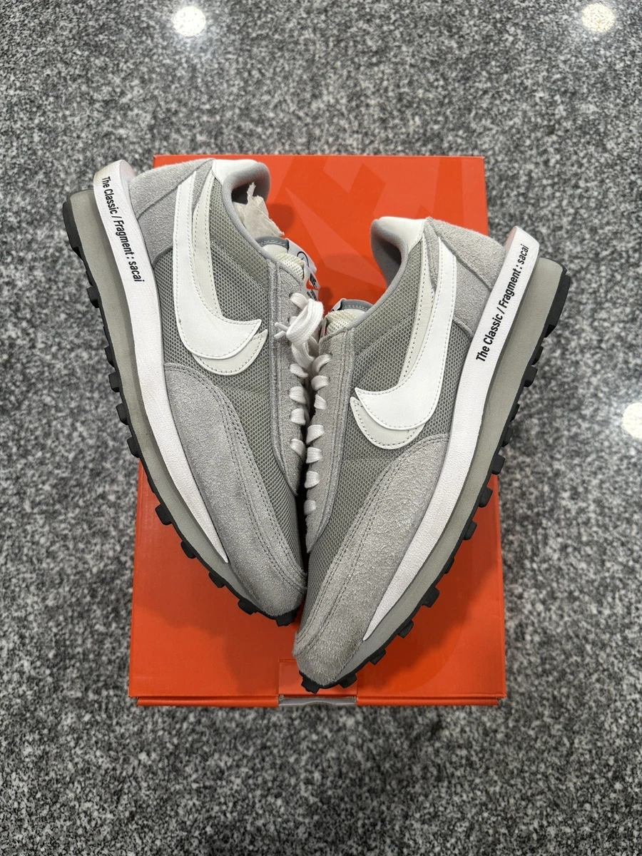 Nike LDV Waffle x Fragment Design x Sacai Gray for Sale