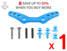 US ONLY x1 Tamiya Hop-Up Options OP.1236 M-05 Aluminum Front Damper Stay Blue It