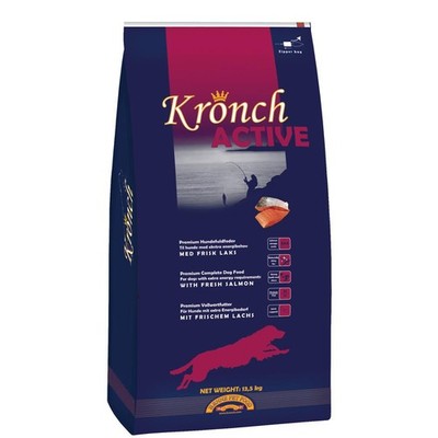 Henne Pet Food Kronch Active Trockenfutter Hundefutter Futter Hunde 13,5kg