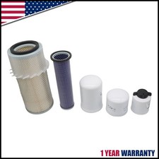 For Bobcat 763 T140 T180 T190 Skid Steer Filter Kit Oil Fuel Diesel Air Inner