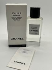 NEW Chanel L  HUILE VANILLE Body Massage Oil 8.4 fl oz