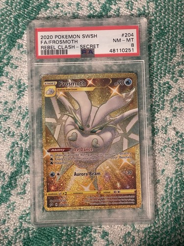 Frosmoth graded PSA 8 for sale on eBay