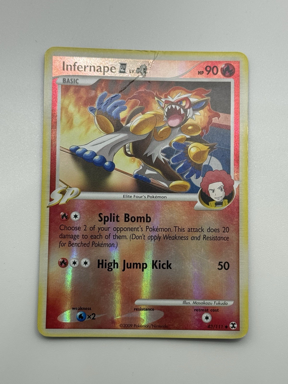 Infernape 43/111 Rising Rivals Reverse Holo