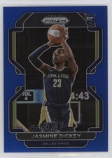 2022 Panini Prizm WNBA Blue Prizm 16/149 Jasmine Dickey #41 Rookie RC u6m