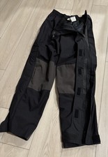 Vintage Nike ACG F.I.T. Black / Gray Pants Size Large Full Zip Legs Y2k 90's