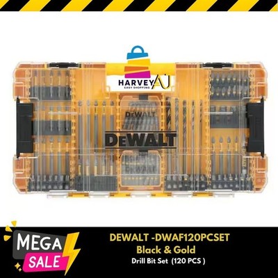 DEWALT Maxfit Ultra Steel Screwdriving/Drill Bit Set (120-Piece) with Large Toug