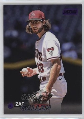 2023 Topps Stadium Club Purple Foil 51/75 Zac Gallen #235 1az7