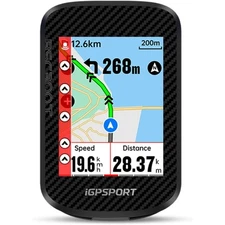 Wireless Bike Computer GPS Touchscreen Offline Map Navigation Off Course Warning