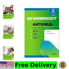 Antivirus Software 2026  3 Device  1 PC/Mac with Keycard