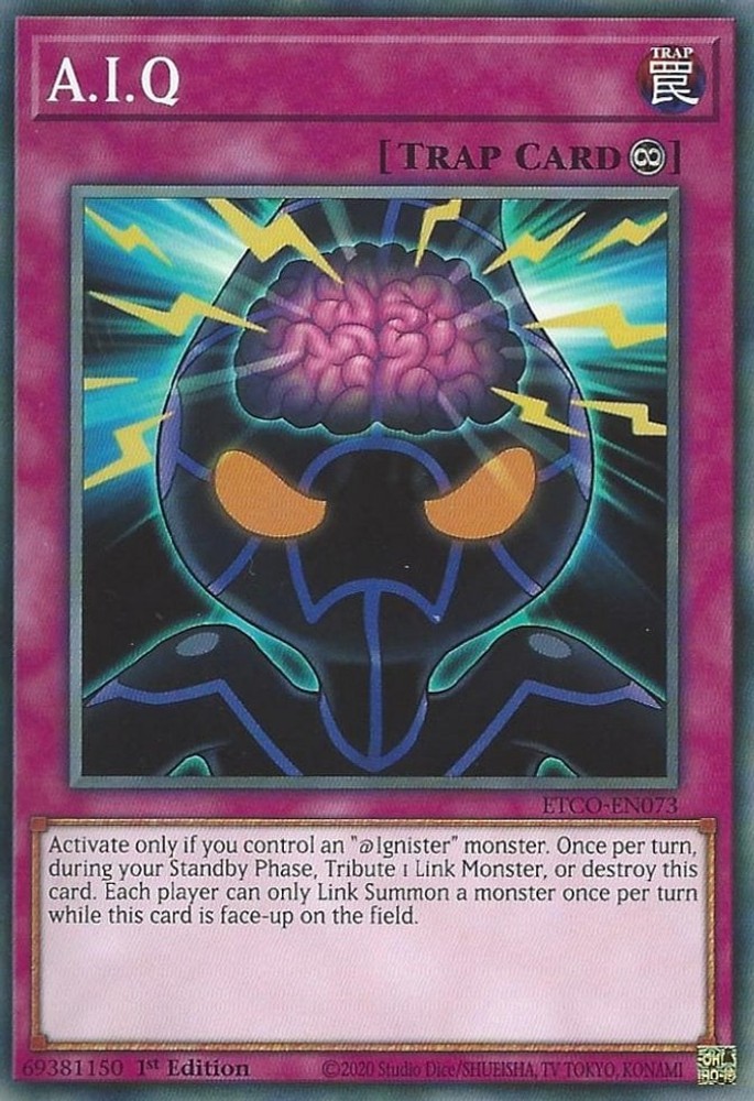 A.I.Q ETCO-EN073 Common / Short Print 1st Edition NM