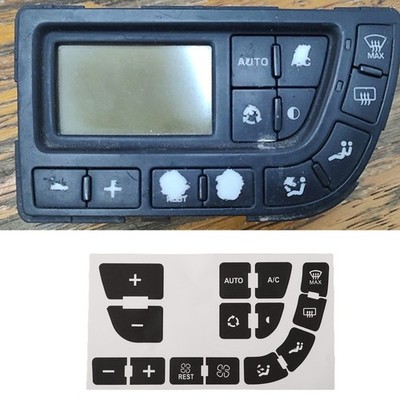 Button Repair Decal Sticker Reduced Light Penetration Phenomenon Control Cells