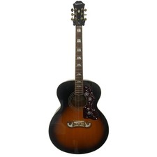 Epiphone EJ-200/VS Acoustic Guitar in Sunburst with Hardcase Pre-Owned