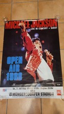 Michael Jackson Konzertplakat, Open Air Köln 1988, Original, DIN A1