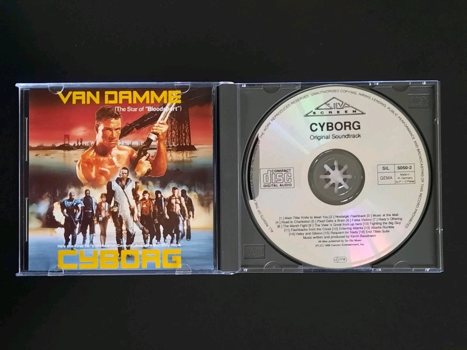 Cyborg - Original Soundtrack - Van Damme - CD - 1989 - First Pressing - Rare - Bild 2 von 3