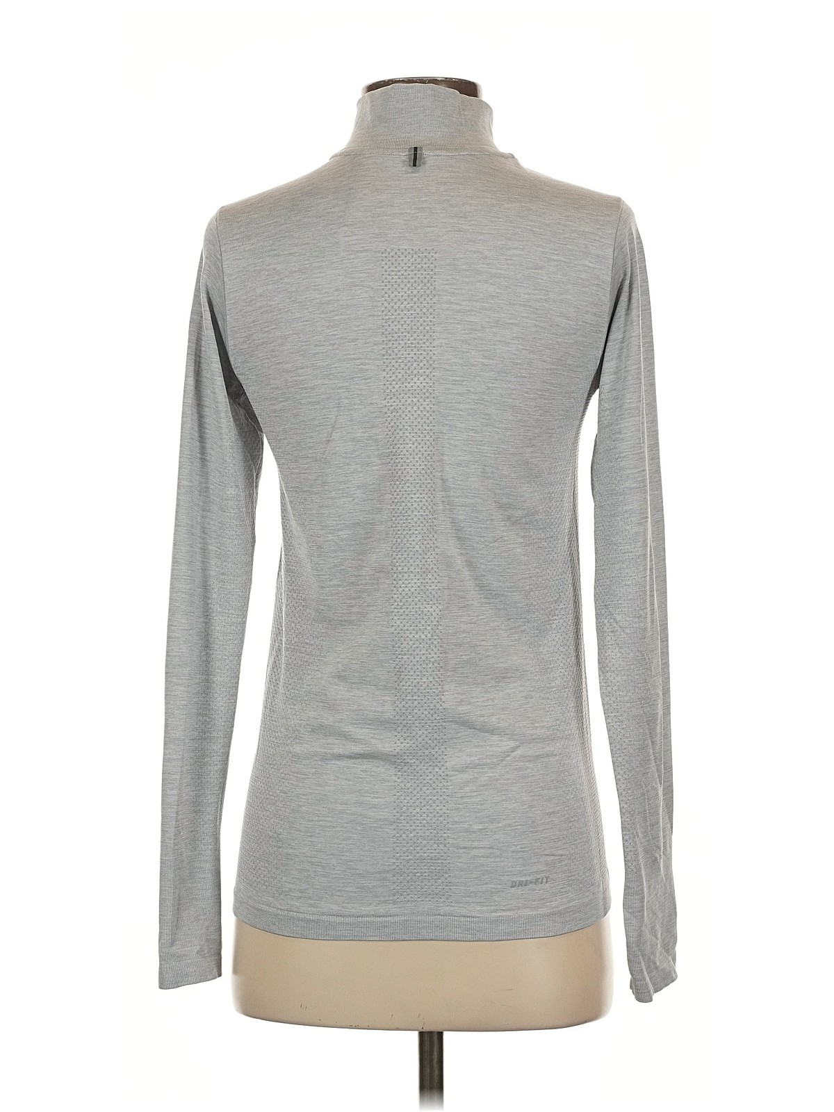Nike Women Silver Pullover Sweater S thumbnail 2