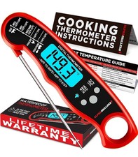 Alpha Grillers Instant Read Meat Thermometer for Grill Smoking and Cooking Temp