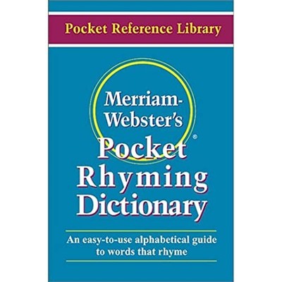 Pocket Rhyming Dictionary (Pocket r..., Merriam-Webster