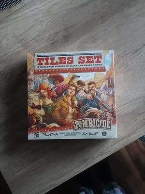 Zombicide: Tiles Set From Undead or Alive And Gears & Guns - OVP
